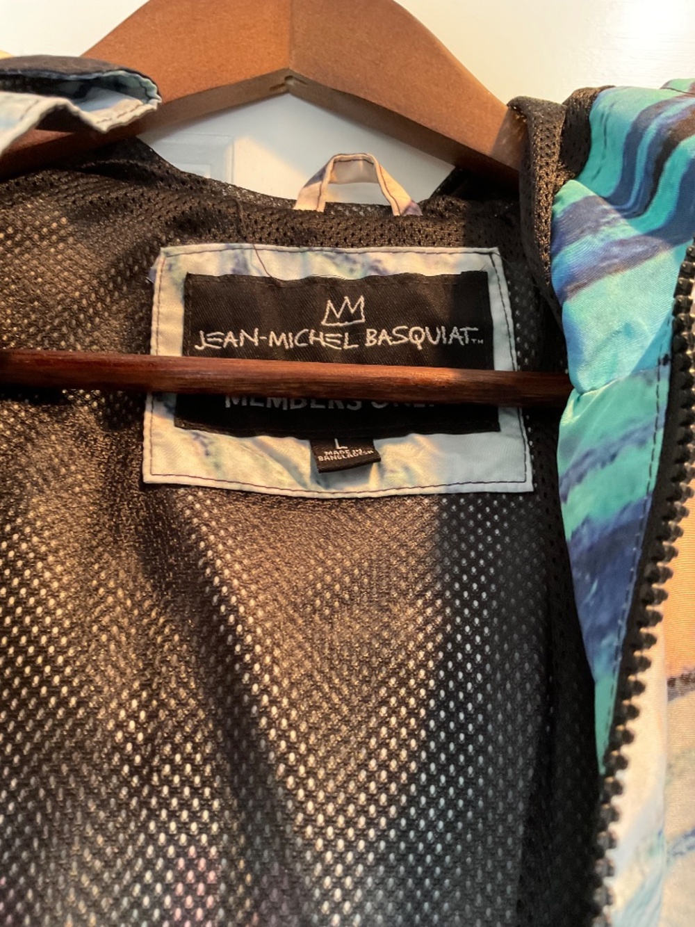 Basquiat Members only Jacket collaboration with Warhol - Picture 3 of 4